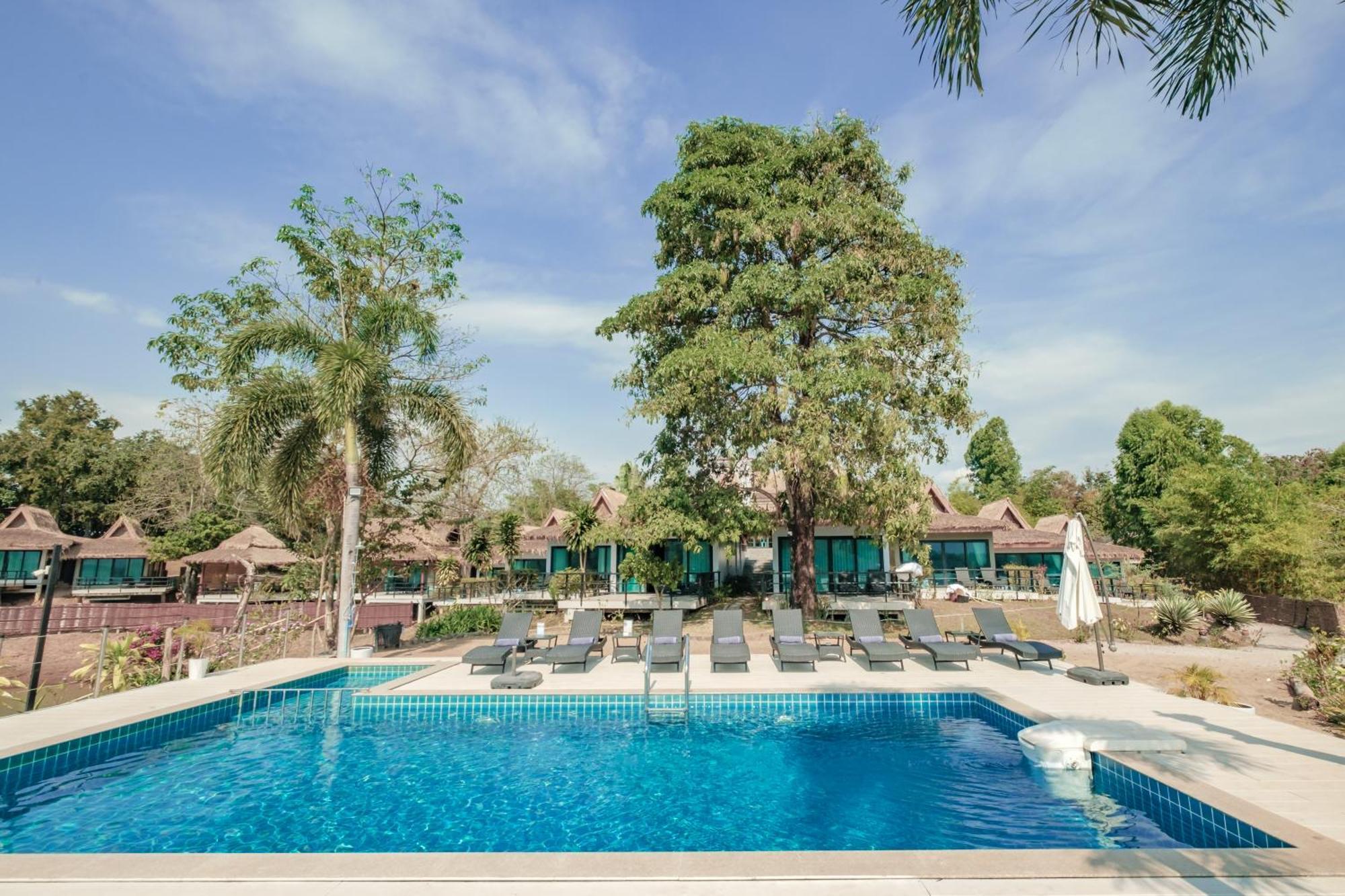The Sanctuary Nam Ngum Beach Resort Vang Vieng Exteriér fotografie